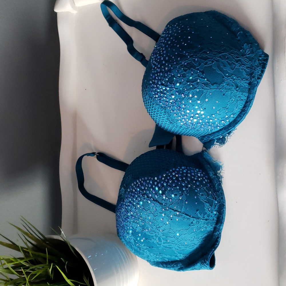 Victoria's Secret 36C Teal Very Sexy Push-Up
